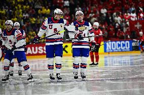 ICE HOCKEY WC GOLD MEDAL GAME SWITZERLAND-USA