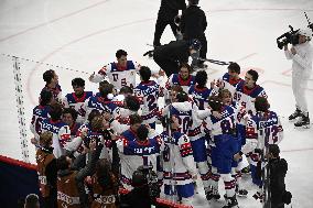 ICE HOCKEY WC GOLD MEDAL GAME SWITZERLAND-USA