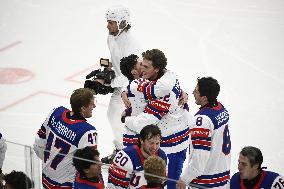 ICE HOCKEY WC GOLD MEDAL GAME SWITZERLAND-USA