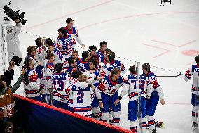 ICE HOCKEY WC GOLD MEDAL GAME SWITZERLAND-USA