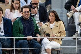 2025 French Open - Celebrities In Stand Day 1 NB