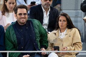 2025 French Open - Celebrities In Stand Day 1 NB