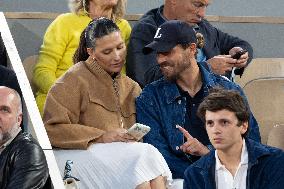 2025 French Open - Celebrities In Stand Day 1 NB