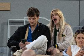 2025 French Open - Celebrities In Stand Day 1 NB