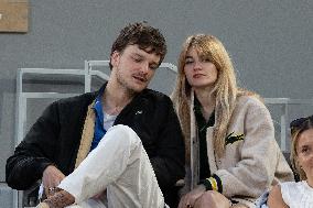 2025 French Open - Celebrities In Stand Day 1 NB