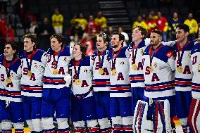 ICE HOCKEY WC GOLD MEDAL GAME SWITZERLAND-USA