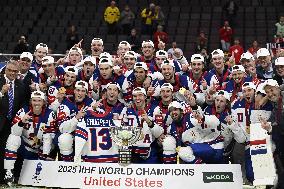 ICE HOCKEY WC GOLD MEDAL GAME SWITZERLAND-USA