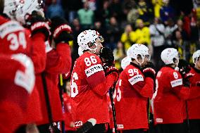 ICE HOCKEY WC GOLD MEDAL GAME SWITZERLAND-USA