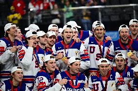 ICE HOCKEY WC GOLD MEDAL GAME SWITZERLAND-USA