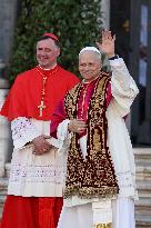 Pope Leo XIV Visits Basilica of St. Mary Major - Rome