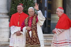 Pope Leo XIV Visits Basilica of St. Mary Major - Rome