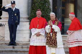 Pope Leo XIV Visits Basilica of St. Mary Major - Rome