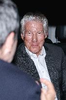 Richard Gere Arrives At Dalai Lama - The Wisdom Of Happiness Screening - Milan