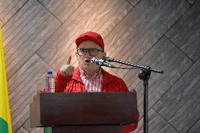 Colombia's Labor Minister Speaks of the Referendum in Southern Colombia