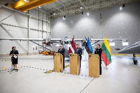 The Baltic defense ministers in Estonia