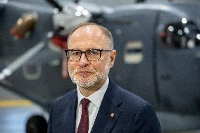 The Baltic defense ministers in Estonia