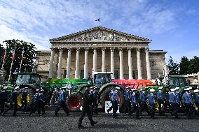 Farmers protest in Paris - FA