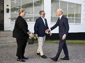 Nordic Prime Ministers Summer Meeting at Paimio Sanatorium