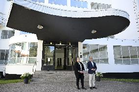 Nordic Prime Ministers Summer Meeting at Paimio Sanatorium
