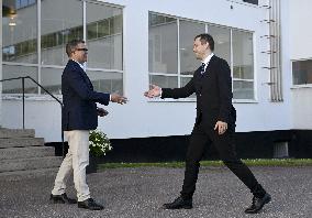 Nordic Prime Ministers Summer Meeting at Paimio Sanatorium