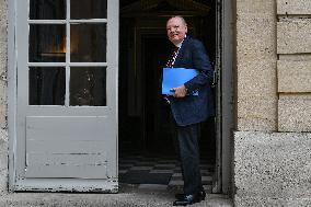 Meetings between French PM Francois Bayrou and party leaders in Paris - FA