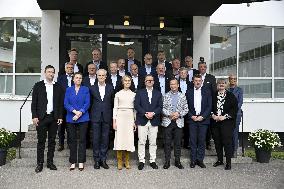 Nordic Prime Ministers Summer Meeting at Paimio Sanatorium
