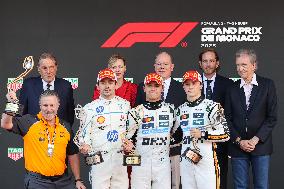 Royals At Monaco Grand Prix Podium - Monte Carlo
