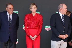 Royals At Monaco Grand Prix Podium - Monte Carlo