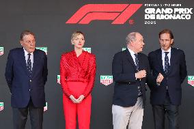 Royals At Monaco Grand Prix Podium - Monte Carlo