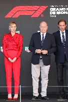 Royals At Monaco Grand Prix Podium - Monte Carlo