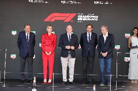 Royals At Monaco Grand Prix Podium - Monte Carlo