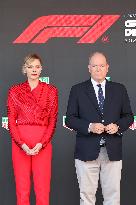Royals At Monaco Grand Prix Podium - Monte Carlo