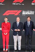 Royals At Monaco Grand Prix Podium - Monte Carlo