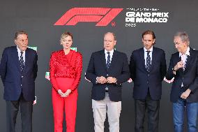 Royals At Monaco Grand Prix Podium - Monte Carlo