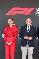Royals At Monaco Grand Prix Podium - Monte Carlo