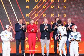 Royals At Monaco Grand Prix Podium - Monte Carlo