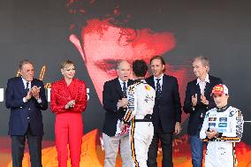 Royals At Monaco Grand Prix Podium - Monte Carlo