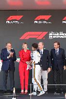 Royals At Monaco Grand Prix Podium - Monte Carlo