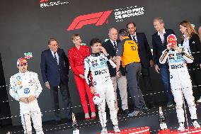 Royals At Monaco Grand Prix Podium - Monte Carlo