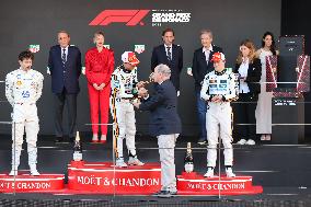 Royals At Monaco Grand Prix Podium - Monte Carlo