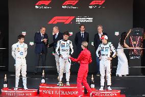 Royals At Monaco Grand Prix Podium - Monte Carlo