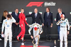 Royals At Monaco Grand Prix Podium - Monte Carlo