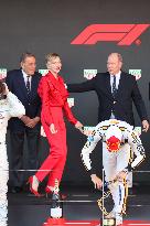 Royals At Monaco Grand Prix Podium - Monte Carlo