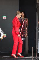Royals At Monaco Grand Prix Podium - Monte Carlo