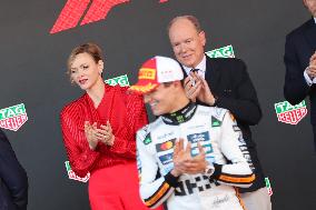 Royals At Monaco Grand Prix Podium - Monte Carlo