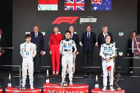 Royals At Monaco Grand Prix Podium - Monte Carlo