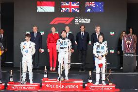 Royals At Monaco Grand Prix Podium - Monte Carlo