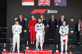 Royals At Monaco Grand Prix Podium - Monte Carlo