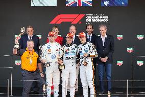 Royals At Monaco Grand Prix Podium - Monte Carlo