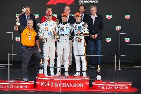 Royals At Monaco Grand Prix Podium - Monte Carlo
